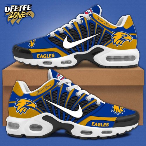 West Coast Eagles (AFL) New Air Max Plus Shoes Sneakers Custom Name Gift For Fans