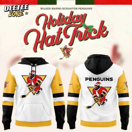 Wilkes-Barre Scranton Penguins Holiday Hat Trick Hoodie