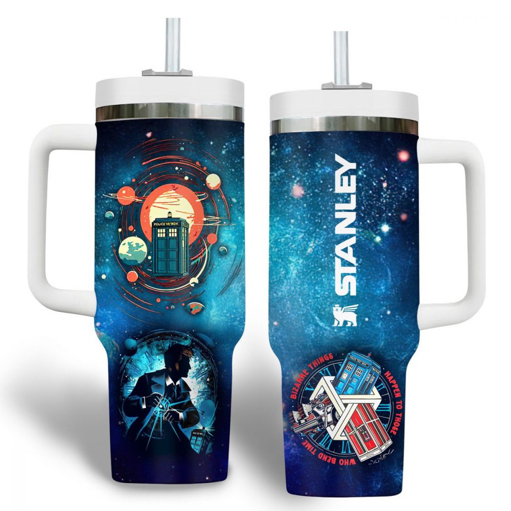 Doctor Who Tumbler 40oz with Handle