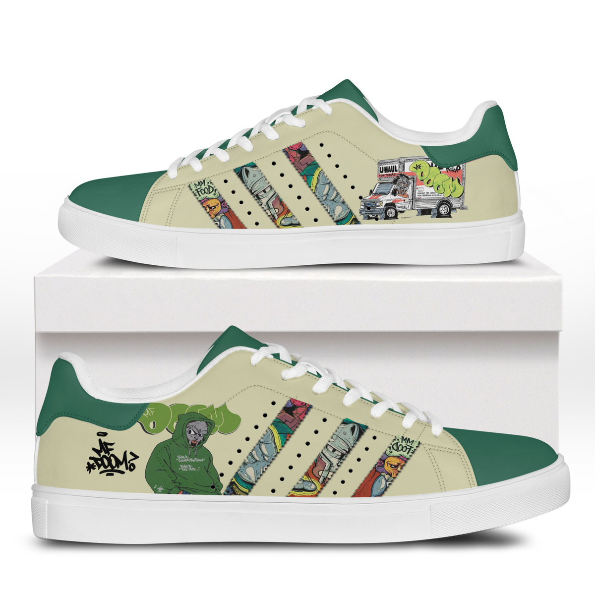 MF Doom Meach Unboxing Doomsday Stan Smith Shoes MF Doom Meach Unboxing Doomsday Stan Smith Shoes