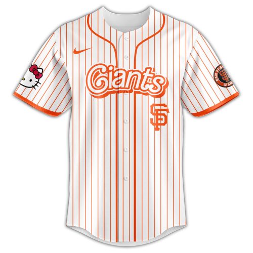 San Francisco Giants MLB x Hello Kitty Night Jersey 2025