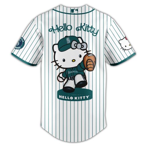 Seattle Mariners MLB x Hello Kitty Night Jersey 2025