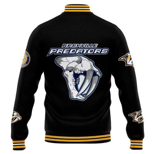 Nashville Predators NHL x Jelly Roll Baseball Jacket
