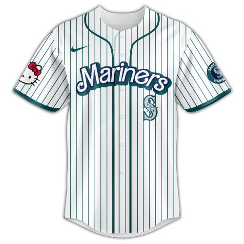 Seattle Mariners MLB x Hello Kitty Night Jersey 2025