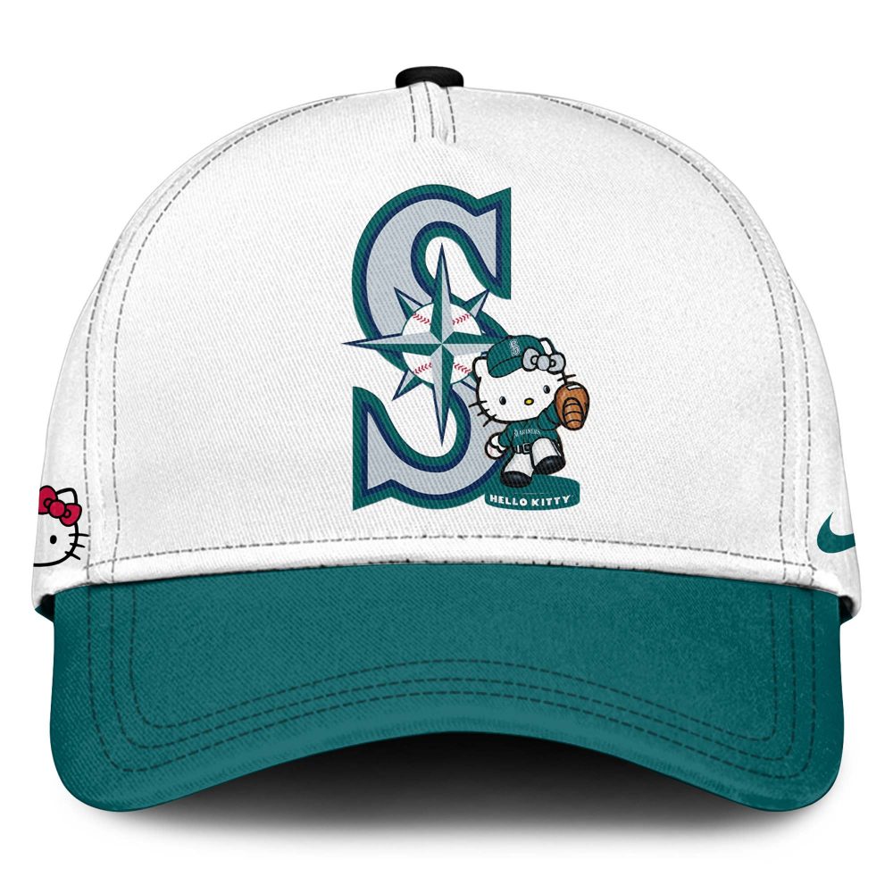 Seattle Mariners MLB x Hello Kitty Night Jersey 2025