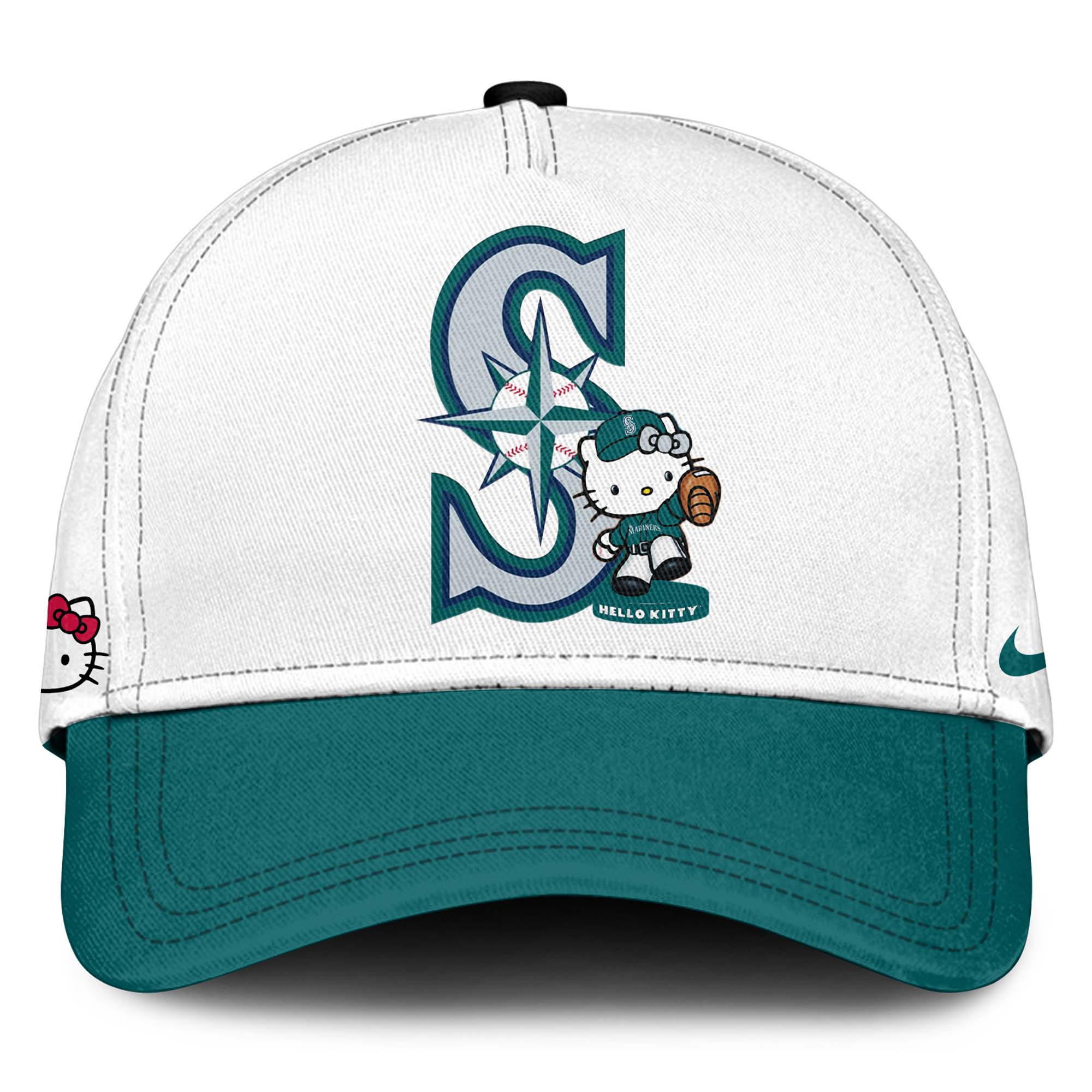 Seattle Mariners MLB x Hello Kitty Night Jersey 2025 Seattle Mariners MLB x Hello Kitty Night Jersey 2025
