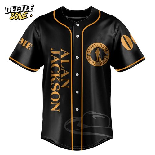 Alan Jackson Baseball Jersey Limited Edition