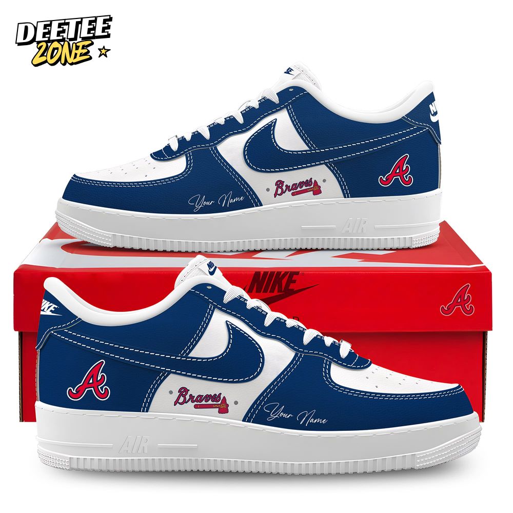 Atlanta Braves Customized Af1 Shoes Atlanta Braves Customized Af1 Shoes