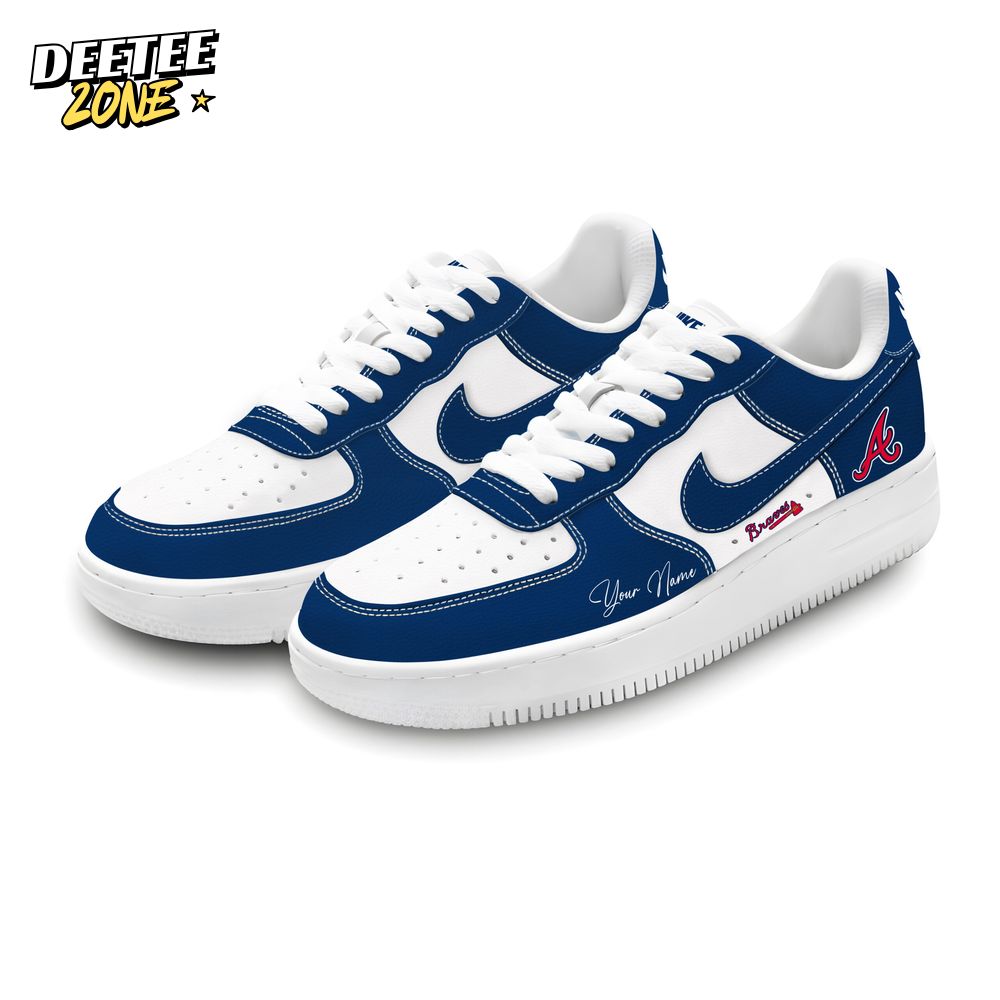 Atlanta Braves Customized Af1 Shoes Atlanta Braves Customized Af1 Shoes