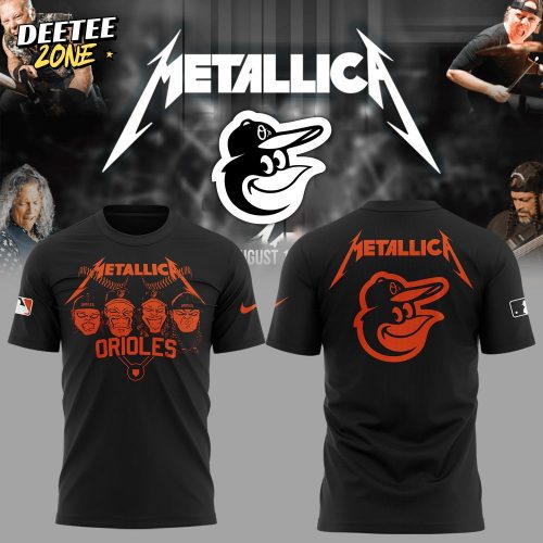 Baltimore Orioles MLB x Metallica Night 2025 Shirt