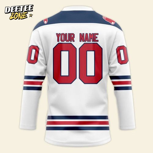 Boston Red Sox x 2025 Boston Bruins Night Hockey Jersey