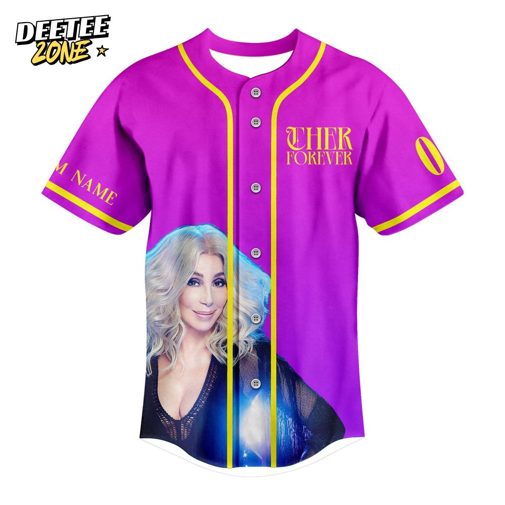 Cher Forever "IF I COULD TURN BACK TIME" 2025 Limited Edition Jersey Cher Forever "IF I COULD TURN BACK TIME" 2025 Limited Edition Jersey