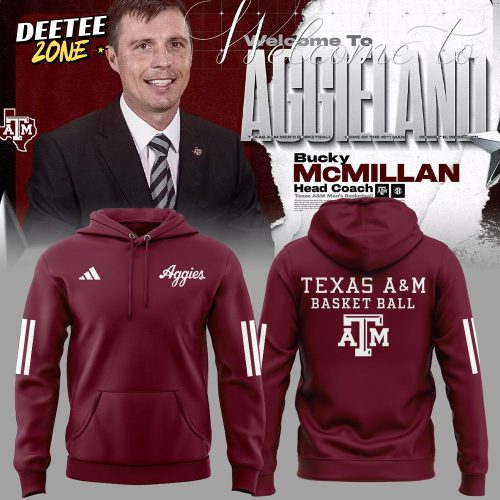 Coach Bucky McMillan Texas A&M Combo Hoodie Jogger Cap