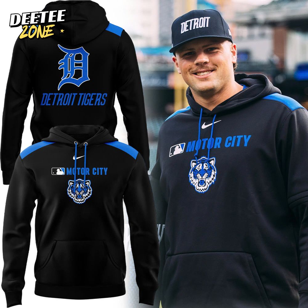 Detroit Tigers City Connect "Motor City" Hoodie Detroit Tigers City Connect "Motor City" Hoodie