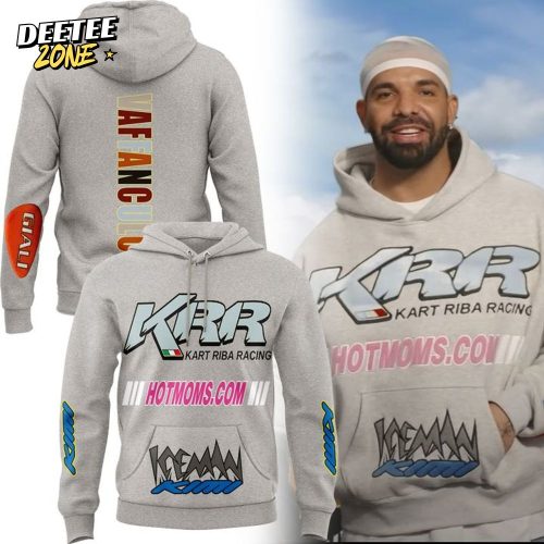 Drake x Kart Riba Racing Special Grey Hoodie