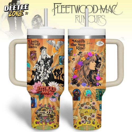 Fleetwood Mac “Rumors” Tumbler 40oz with Handle