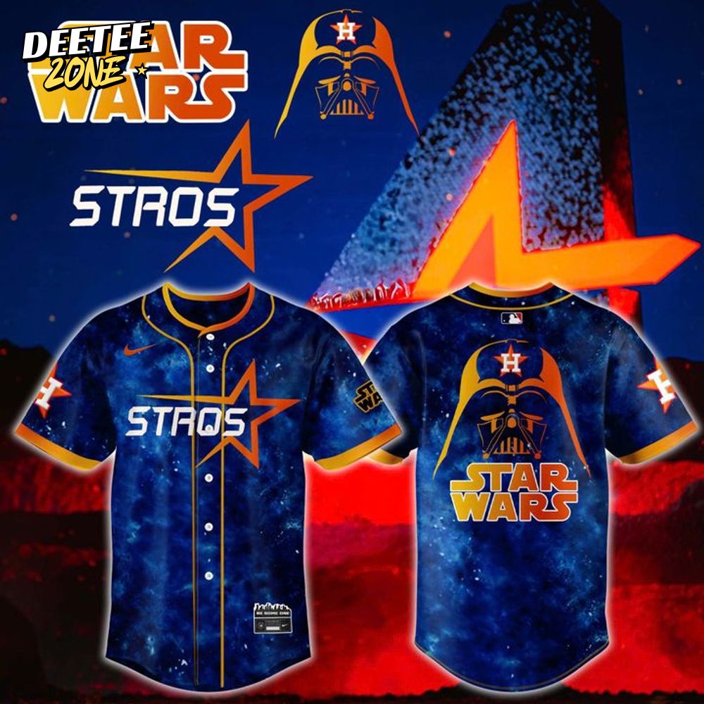 Houston Astros Edition Star Wars Baseball Jersey Houston Astros Edition Star Wars Baseball Jersey