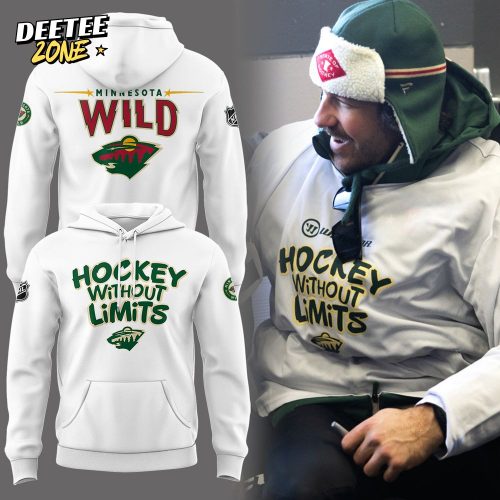 Limited Edition Minnesota Wild Hockey Without Limits Hoodie Cap Jogger