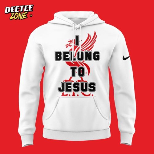 Liverpool FC Champions Premier League 2025 I Belong To Jesus Hoodie