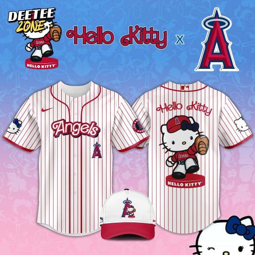 Los Angeles Angels MLB x Hello Kitty Night Jersey 2025