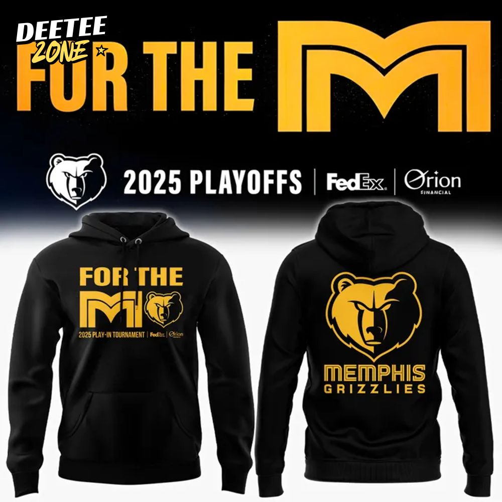 Memphis Grizzlies MG 2025 Play Offs Hoodie Memphis Grizzlies MG 2025 Play Offs Hoodie