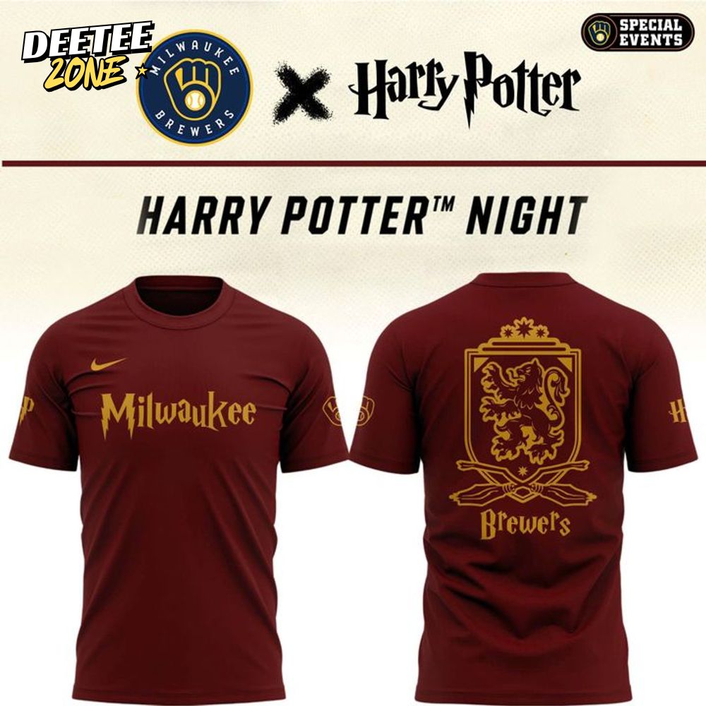 Milwaukee Brewers x Harry Potter Tee Milwaukee Brewers x Harry Potter Tee