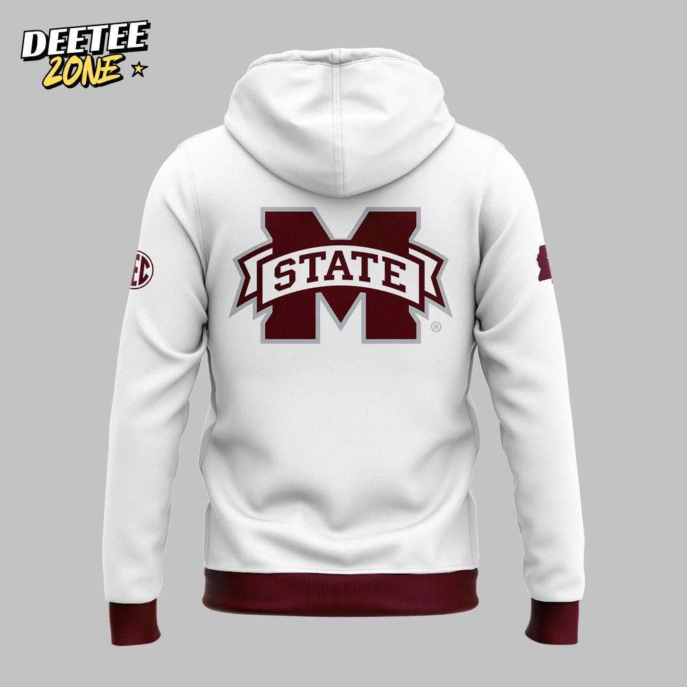 New Uniform Mississippi State Bulldogs Zip Hoodie 2025 New Uniform Mississippi State Bulldogs Zip Hoodie 2025