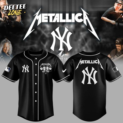 New York Yankees MLB x Metallica Night 2025 Jersey