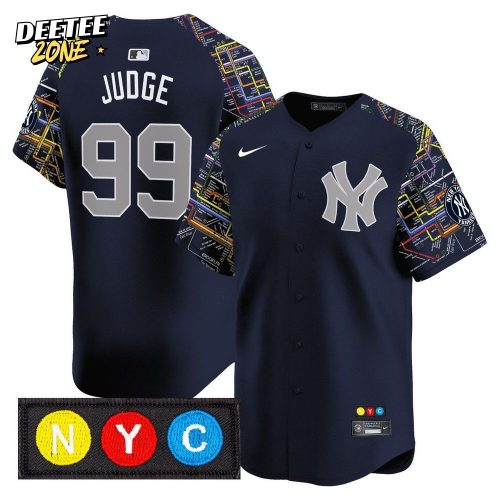 New York Yankees Subway Style Baseball Jersey