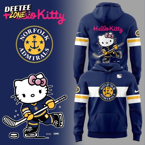 Norfolk Admirals x Hello Kitty Jersey Hoodie Cap Jogger