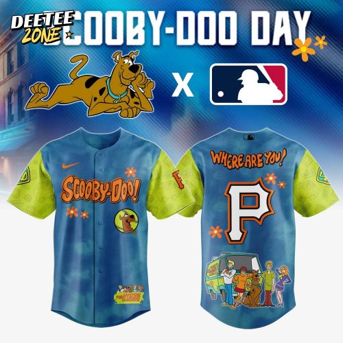 Pittsburgh Pirates MLB x Scooby-Doo Day Special Baseball Jersey