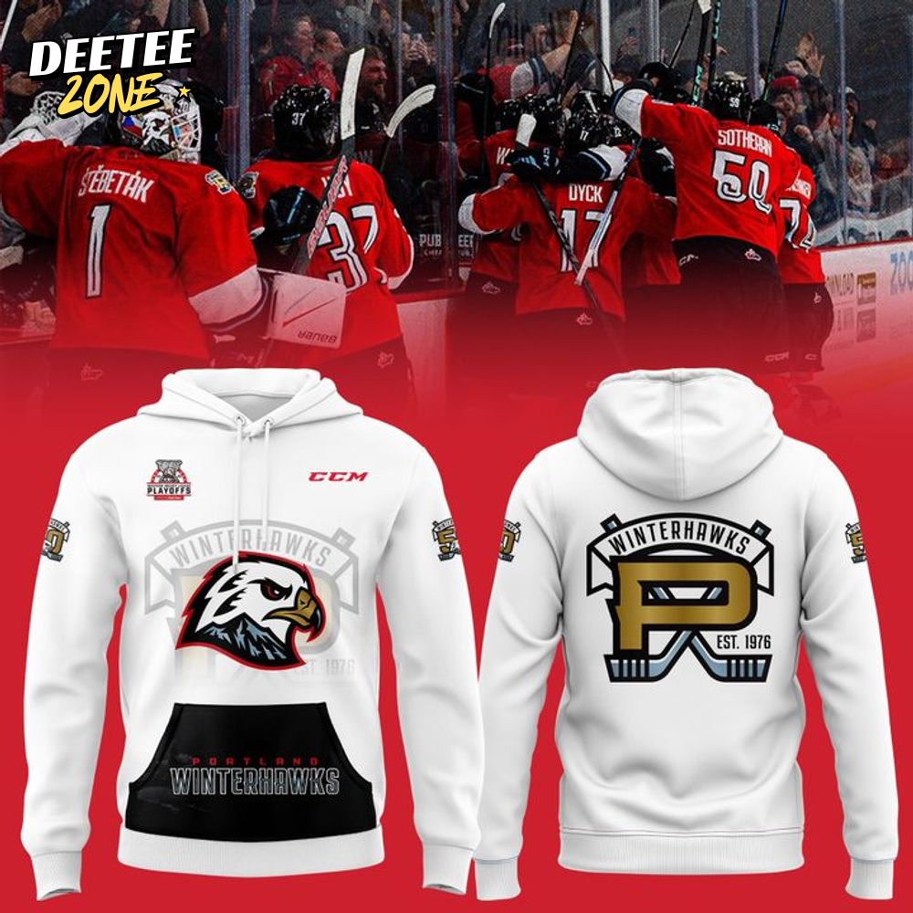 Portland Winterhawks WHL Playoffs 2025 Hoodie Portland Winterhawks WHL Playoffs 2025 Hoodie