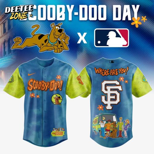 San Francisco Giants MLB x Scooby-Doo Day Special Baseball Jersey