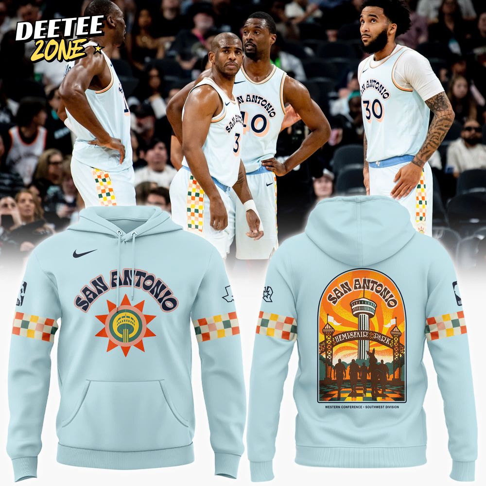 Special 2025 City Edition San Antonio Spurs Hoodie Special 2025 City Edition San Antonio Spurs Hoodie