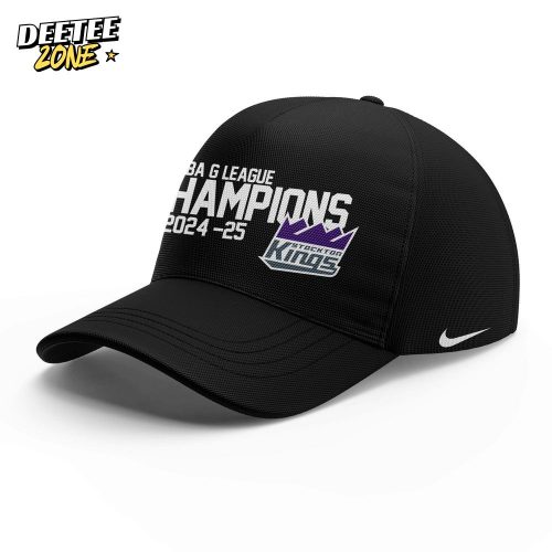Special G League Champions Stockton Kings Hoodie Cap