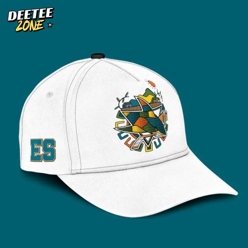 Special New Salvadoran Heritage Night San Jose Sharks Jersey Jogger Cap 2025