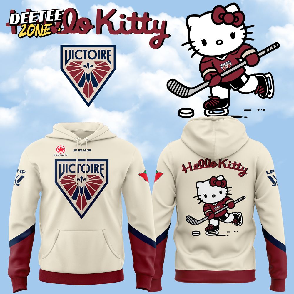 Victoire de Montréal x Hello Kitty Hoodie Limited Edition 2025 Victoire de Montréal x Hello Kitty Hoodie Limited Edition 2025