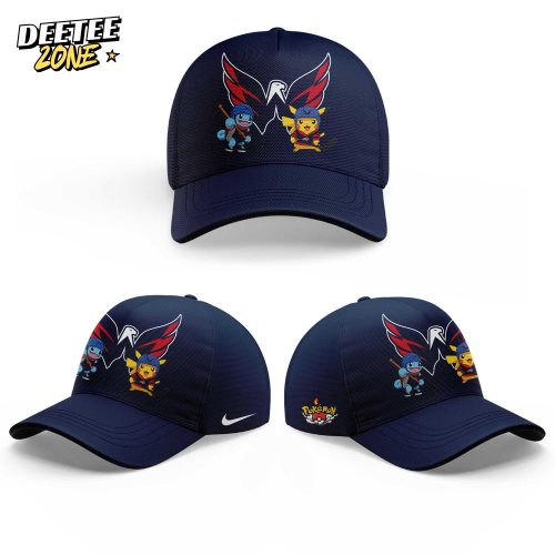 Washington Capitals x Pokémon New Combo Hoodie Jogger Cap
