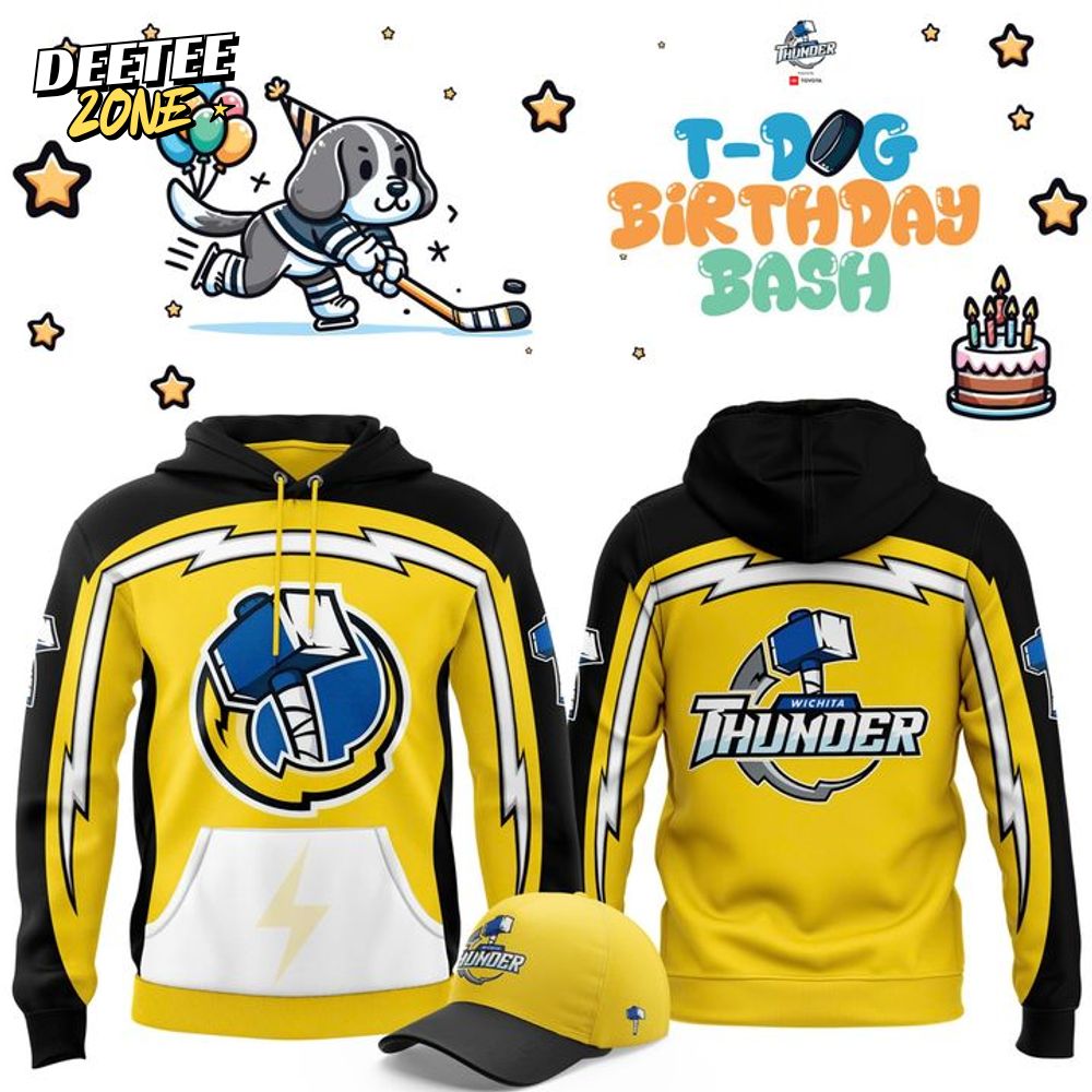 Wichita Thunder x T-Dog Birthday Bash Hoodie Wichita Thunder x T-Dog Birthday Bash Hoodie