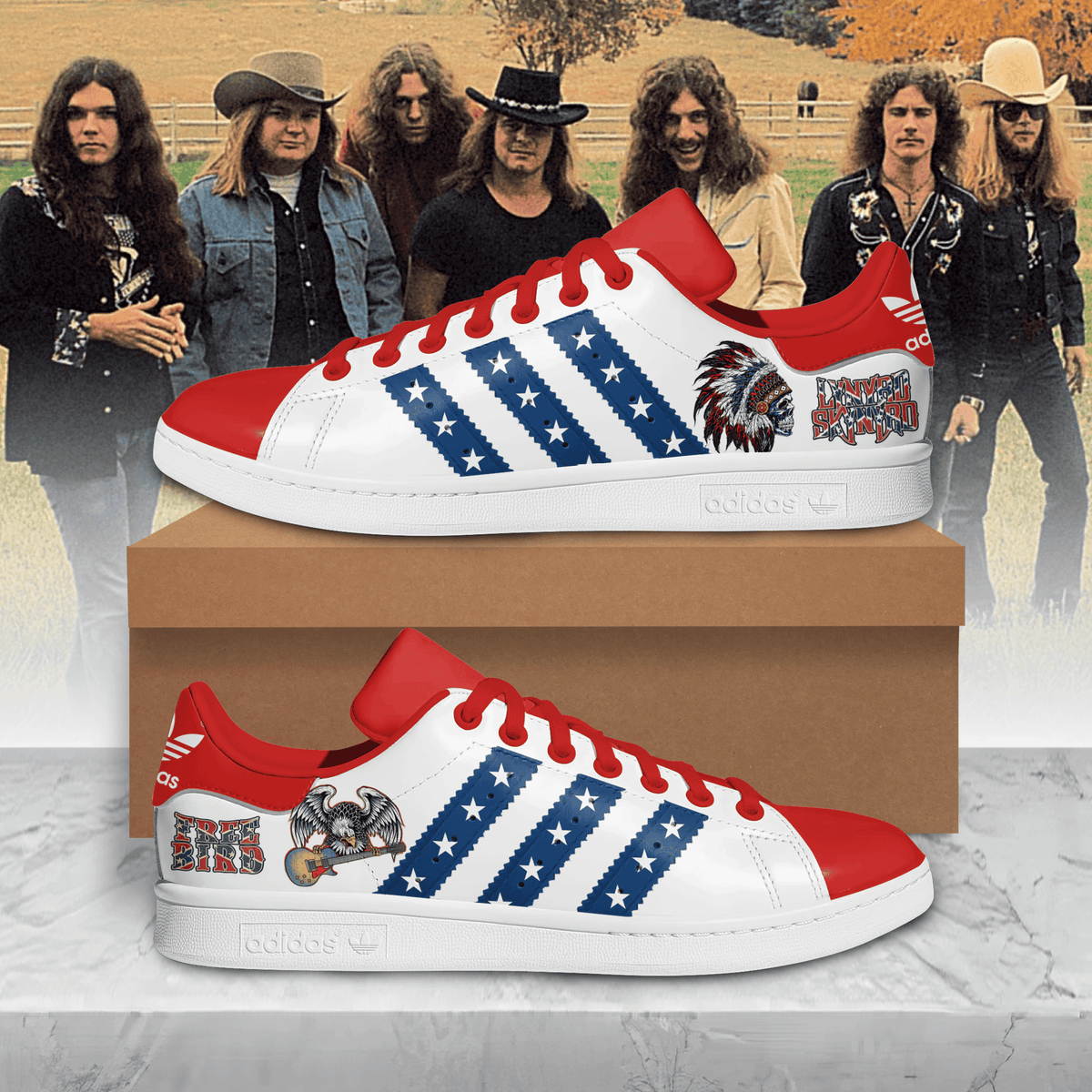 Lynyrd Skynyrd Special Stan Smith Shoes Lynyrd Skynyrd Special Stan Smith Shoes