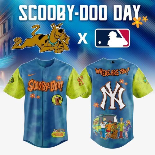 New York Yankees MLB x Scooby-Doo Day Special Baseball Jersey