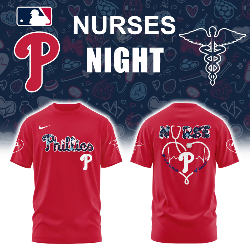 Philadelphia Phillies Nurses Night Combo Tshirt
