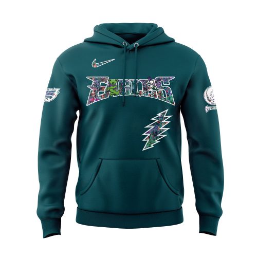Philadelphia Eagles Grateful Dead Night Hoodie