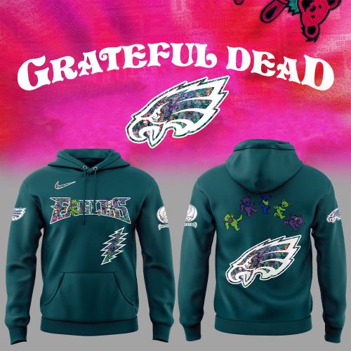 Philadelphia Eagles Grateful Dead Night Hoodie