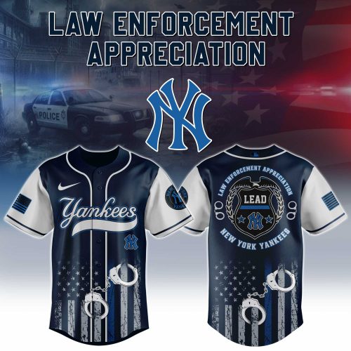 New York Yankees MLB x Law Enforcement Appreciation Day Baseball Jersey