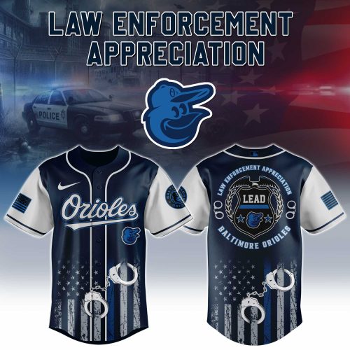 MLB All Teams X Law Enforcement Appreciation Day Limited Edition Baseball Jersey