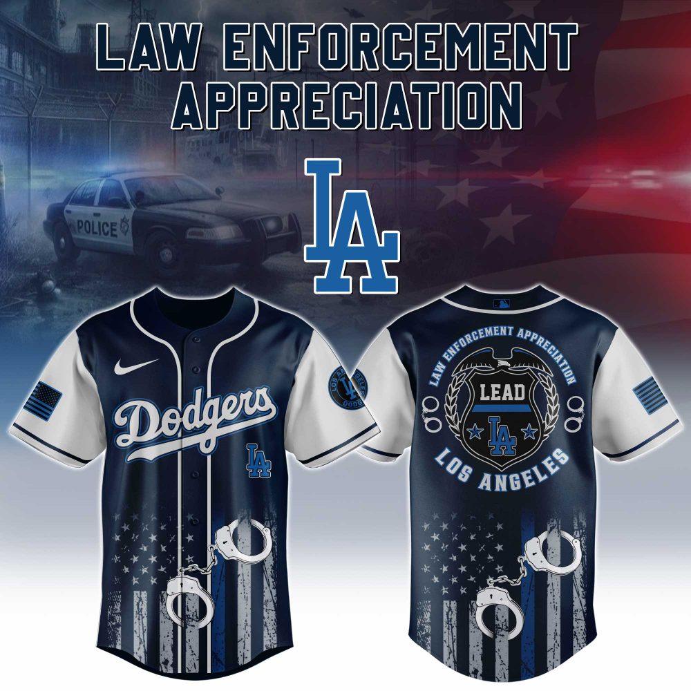 MLB All Teams X Law Enforcement Appreciation Day Limited Edition Baseball Jersey
