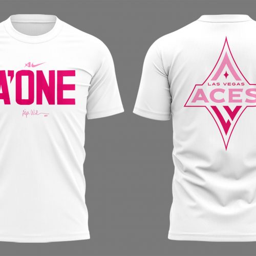 Las Vegas Aces x A’ja Wilson AÃ¢ÂÂ One Night 2025 T-shirt