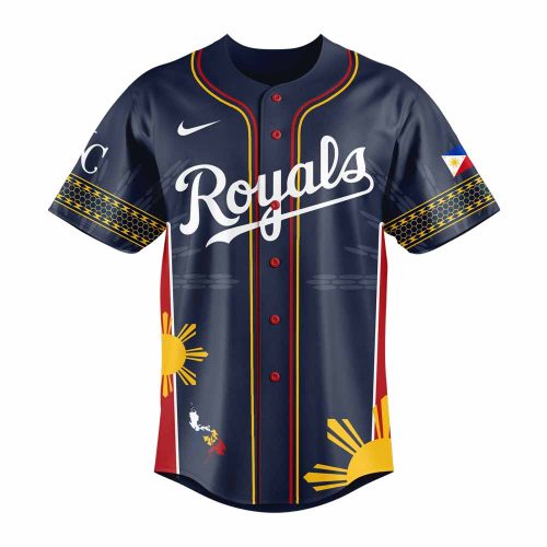 Kansas City Royals Filipino Heritage Night Special Baseball Jersey