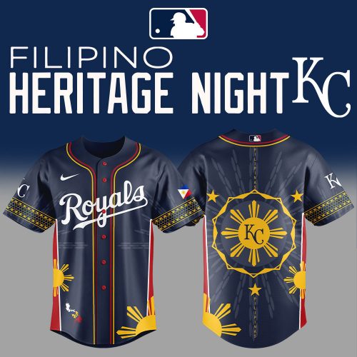 Kansas City Royals Filipino Heritage Night Special Baseball Jersey